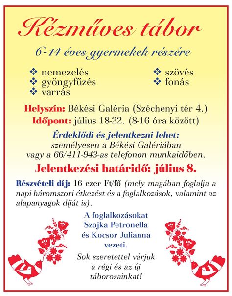 Gyermekek részére biztosított képzési és részvételi támogatások