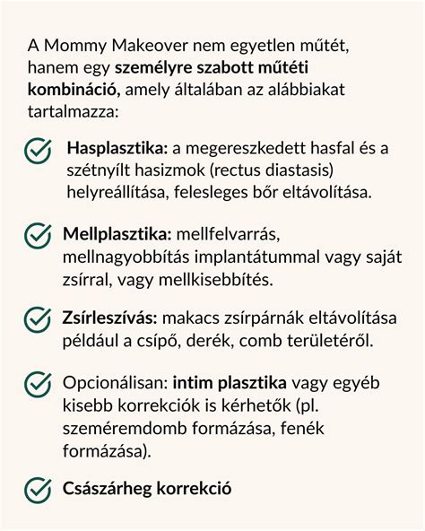 Mommy Makeover - mell és hasplasztika