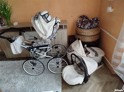 Kunert Romantic babakocsi tartozékokkal
