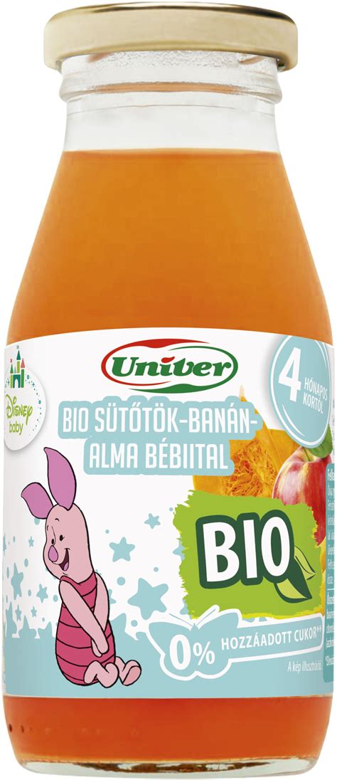 Gyümölcsös-csirkés bébiétel tálalva