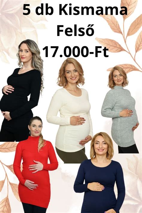 Kismama ruhák különböző fazonokban