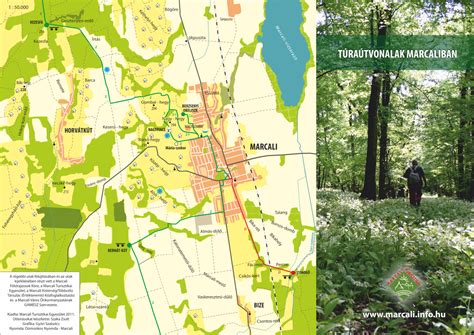 Térkép Marcali városáról a védőnői körzetek jelölésével