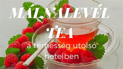 Málinkalevél tea a terhesség utolsó heteiben