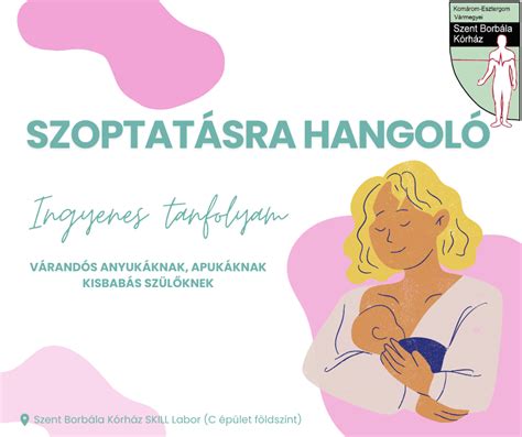 Szakmai felkészítés a szoptatásra