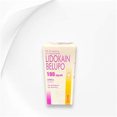 Lidokain alkalmazási formái