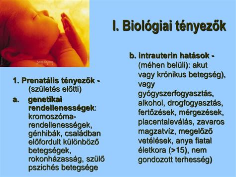 Különböző magzati fejlődési rendellenességek