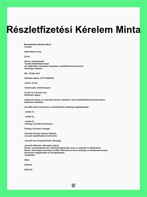 Részletfizetési opciók