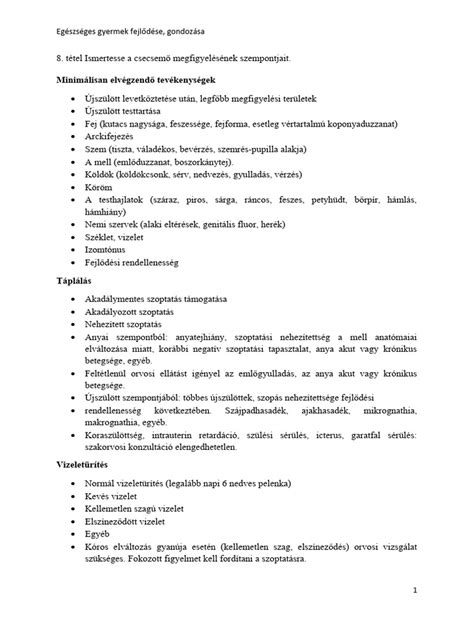 A csecsemő súlyfejlődése az első hetekben