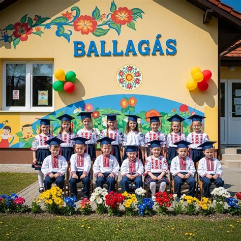 Óvodai ballagás pillanata