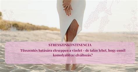 Stressz inkontinencia illusztráció