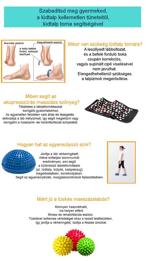 Lúdtalp megelőző gyakorlatok gyerekeknek