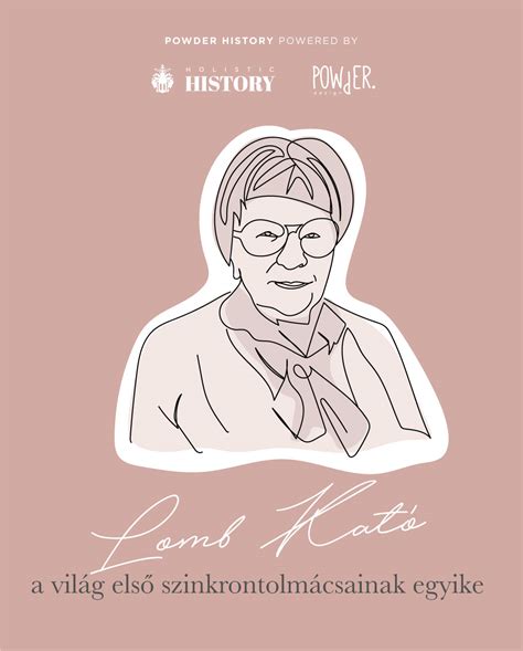 Lomb Kató portréja