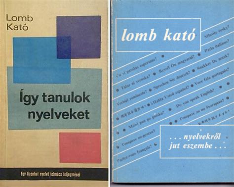 Lomb Kató könyveinek borítói