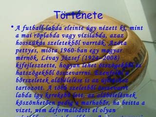A labda története idővonalon