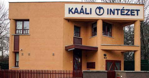 A Kaáli Intézet hálózatát bemutató térkép