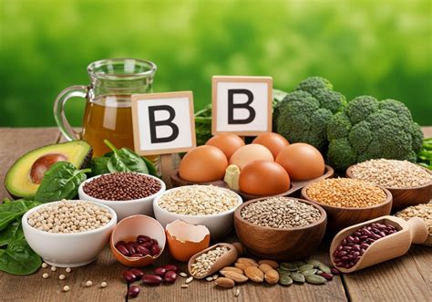 B-vitaminok szerkezeti képletei és forrásai