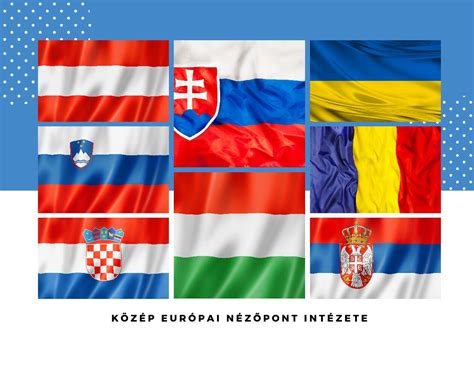 A közép-európai régió országainak zászlói