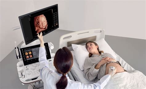 Ultrahang monitor mutatja a növekvő tüszőket