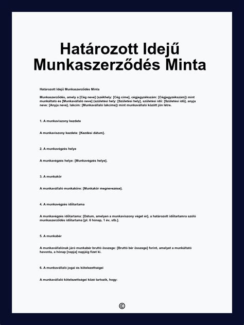 A határozott idejű munkaszerződés előnyei és hátrányai