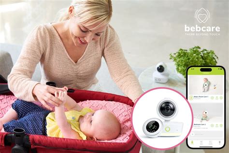 Baby monitor a kiságyban