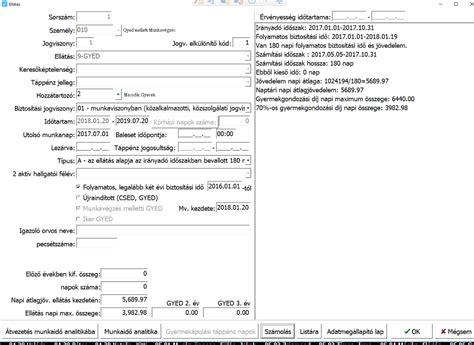 GYED igénylés idővonal