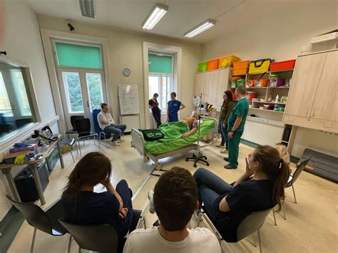 Szimulációs gyakorlat a klinikai képzés során