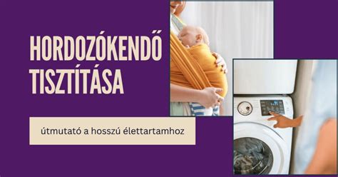 Hordozókendő ápolási címke