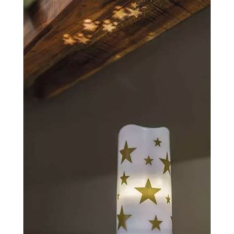 Részlet a körhinta projektoráról, amely csillagokat vetít