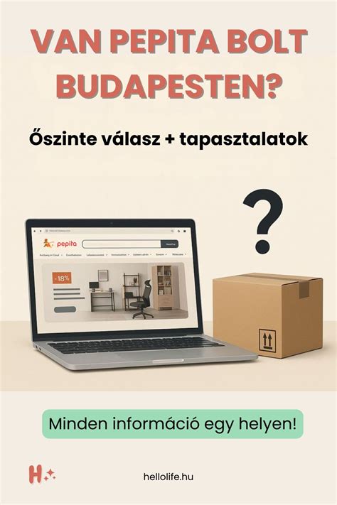 Online vásárlás lépései bútoroknál
