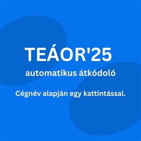 Grafikon a TEÁOR'08 és TEÁOR'25 közötti változásokról