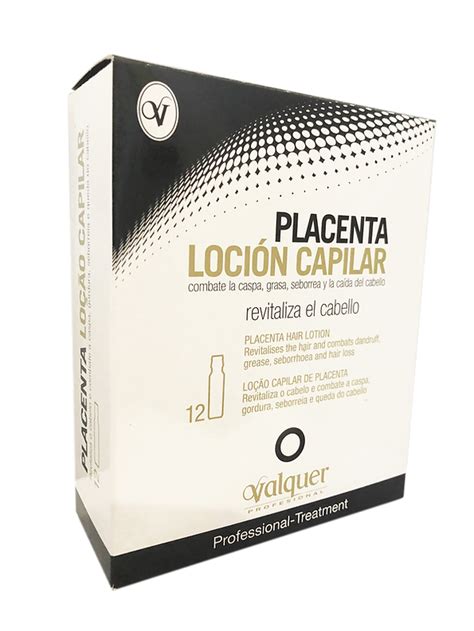 Valquer Placenta Hair Lotion termékcsomagolás