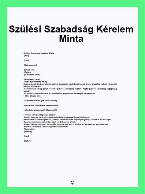 Grafikon a szülési szabadság időtartamáról és a kapcsolódó juttatásokról