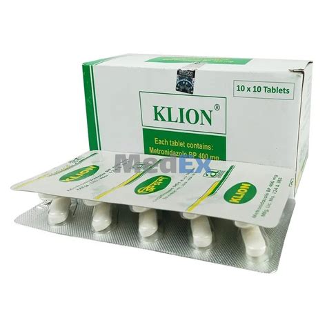 Klion tabletta buborékcsomagolásban
