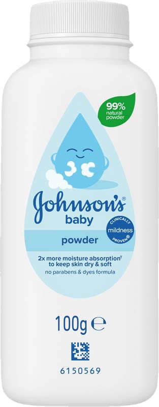 A JOHNSON’S® babahintőpor csomagolása