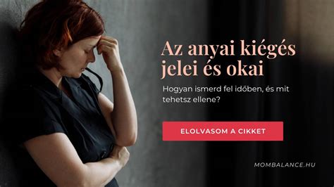 Az anyai kiégés illusztrációja