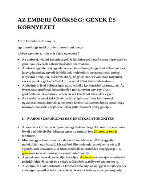 A gének és a környezet hatása az intelligencia fejlődésére