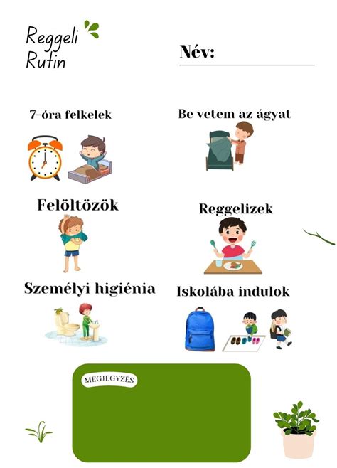 Napi rutin a bölcsődében: munkaidő és tevékenységek