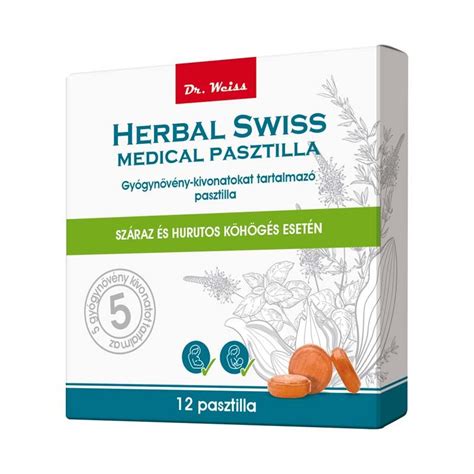 Gyógynövény kivonatok a Herbal Swiss szirupban