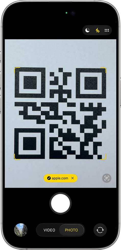 QR kód beolvasása mobiltelefontól