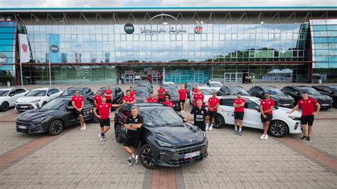 A CUPRA flottája a Veszprém csapatával