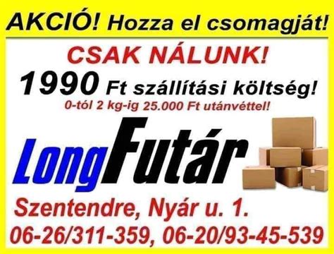 Csomagküldés és futárszolgálat
