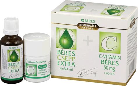 Béres Csepp Extra összetevők és hatásmechanizmus