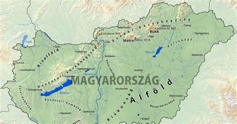 Térkép Zempléni-hegységről