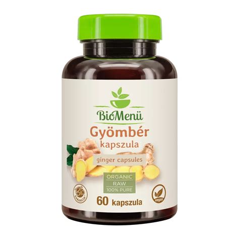 gyömbér tea és kapszula