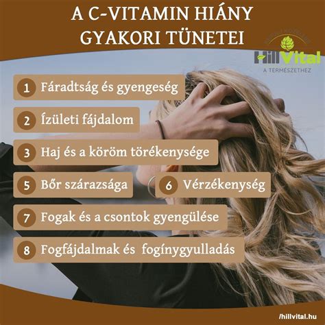 C-vitamin hiány tünetei