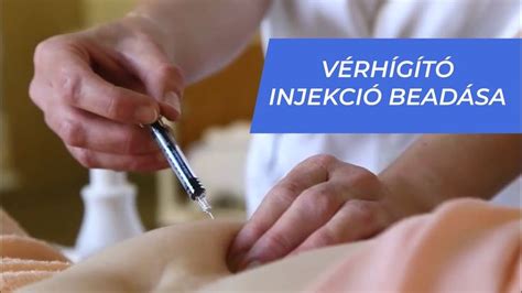 Inzulininjekció beadása