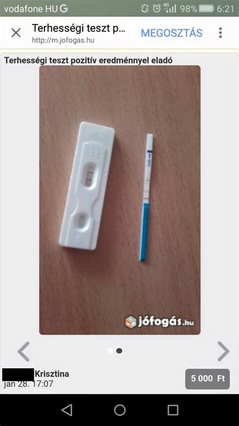 nő tesztel terhességi teszttel reggel