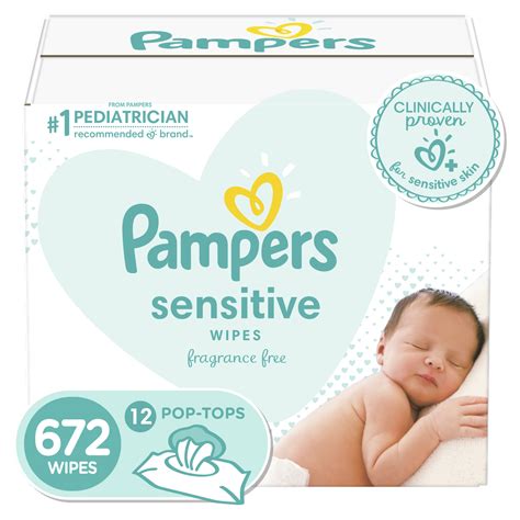Pampers Sensitive erzekeny borre