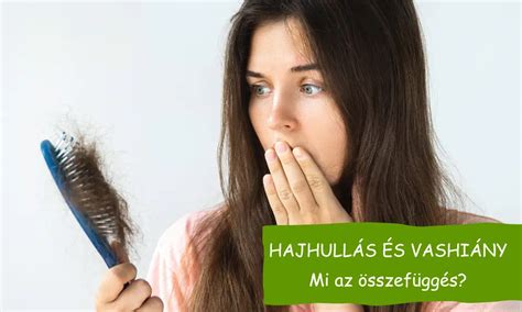 Hajhullás és vashiány