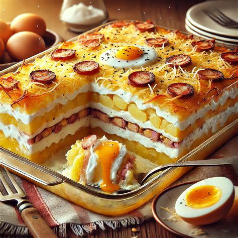 Rakott krumpli csirkével